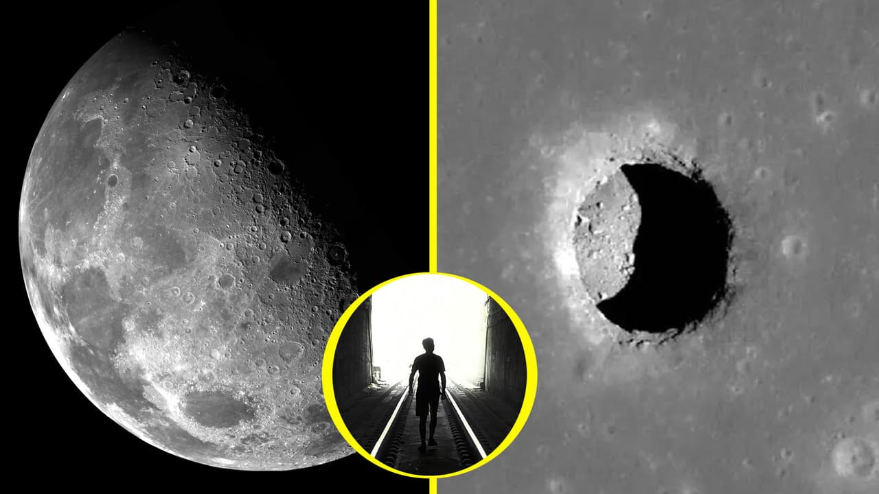 ¿Podríamos vivir en túneles en la Luna? NASA descubre 'pozos' que podrían ser refugios para humanos