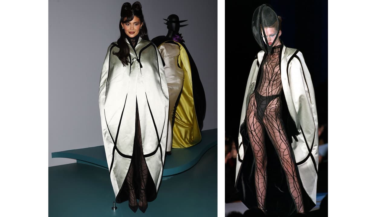 Kylie Jenner y su segundo look Thierry Mugler