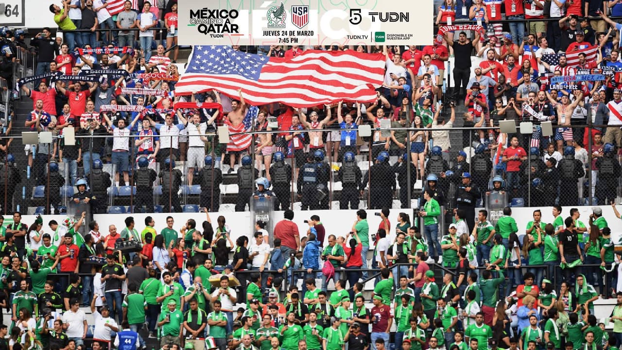 Ya están disponibles los boletos para el México vs Estados Unidos