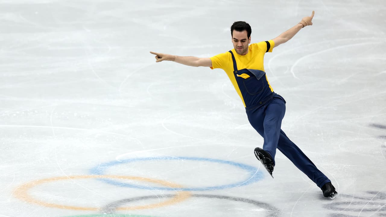 ¡Minions! El español Tomás Guarino sorprende en patinaje artístico de Milano Cortina 2026