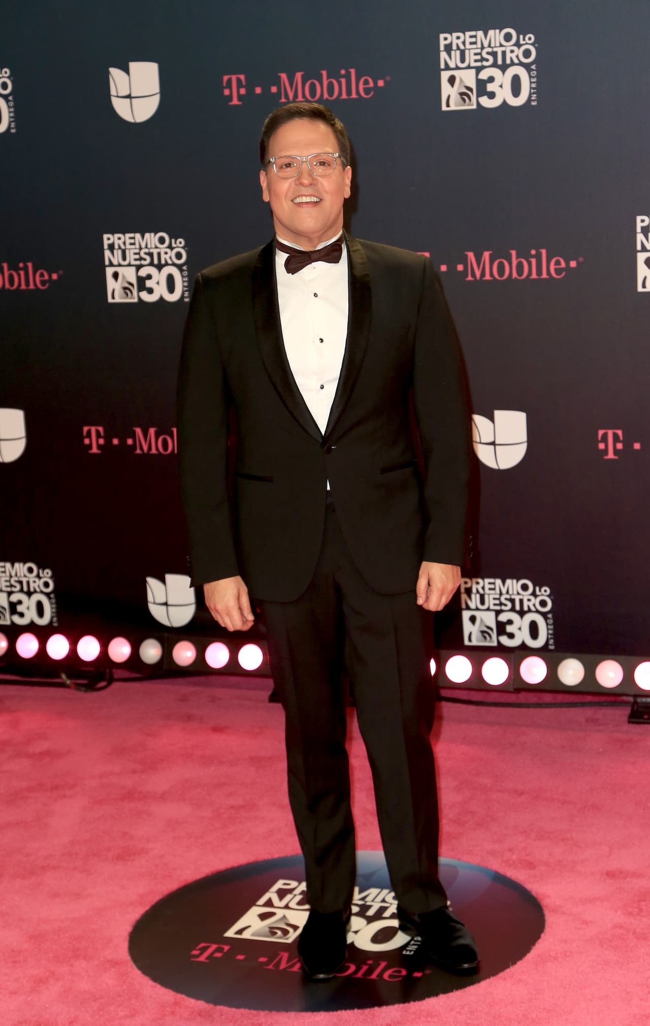 Fue una sorpresa ver a Raúl González en el alfombra de Premio Lo Nuestro.