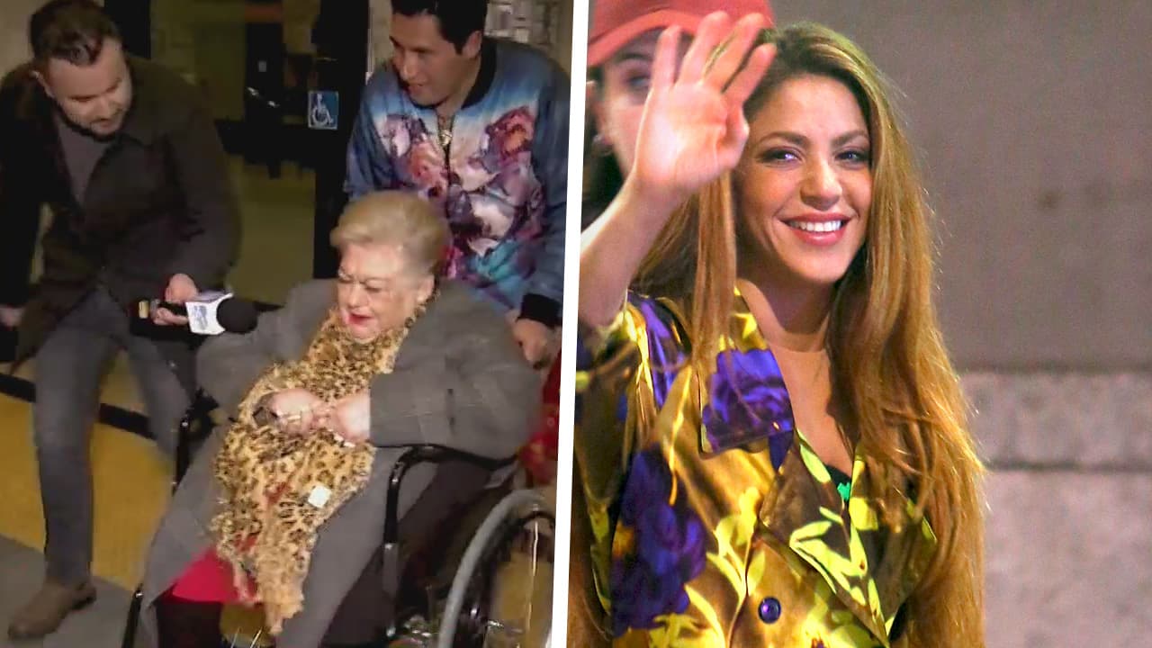 Así reaccionó Paquita la del Barrio al preguntarle si habrá dueto con Shakira