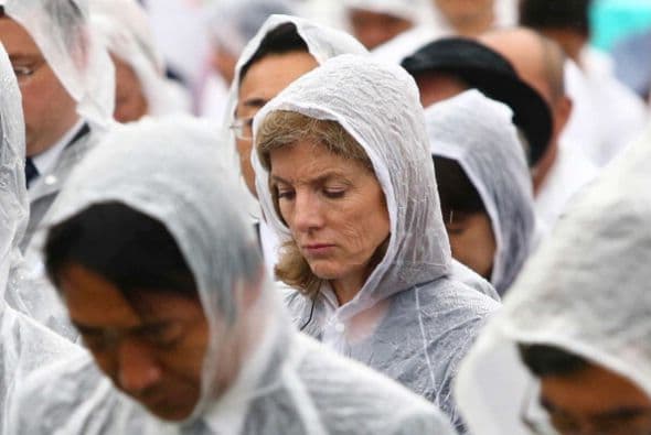Kennedy es la 2da representante diplomática de EEUU que asiste a esta ceremonia anual.
