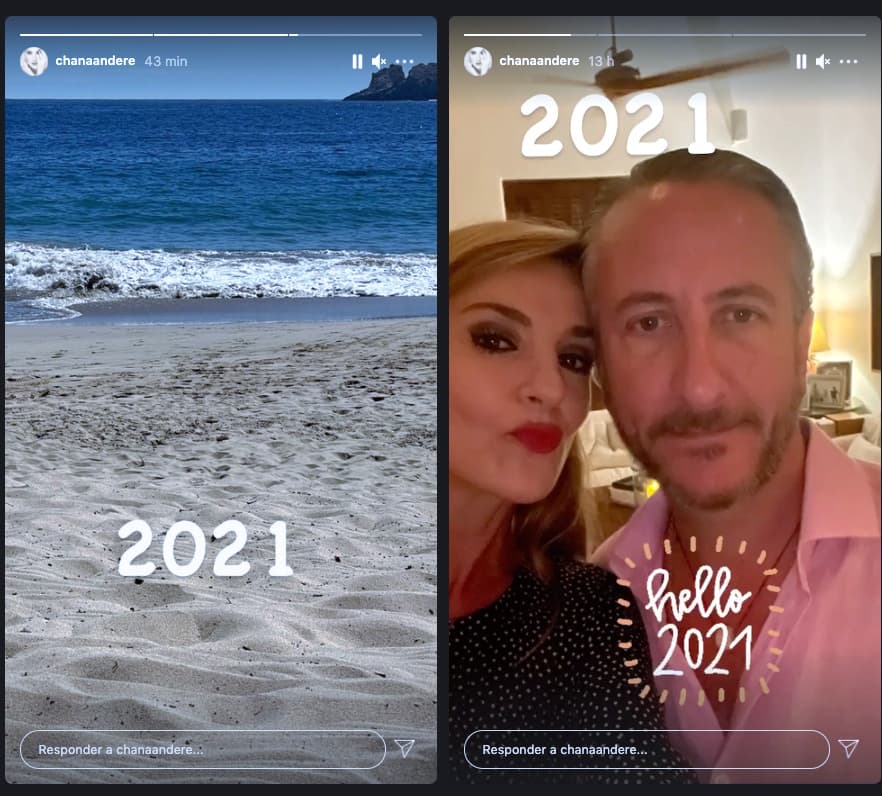 En un post previo, Andere se sinceró al despedir al 2020, que calificó como "difícil, inesperado, y cruel". Confesó que la prueba más difícil a la que se enfrentó no fue haber contraído el covid-19 sino estar "lejos de mi familia y dejar de ver a mis hijos varias semanas". Agregó lo que desea del 2021: "Que venga un año lleno de salud, amor, esperanza, bendiciones y alegría".