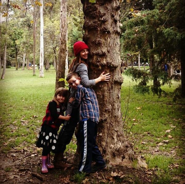 Siempre les inculca a sus hijos el amor por la naturaleza y sobre todo por la vida.