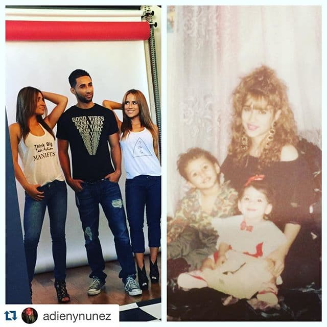 Jackie Guerrido recordó cómo se veían sus hijitos cuando ella apenas tenía 19 años y ahora ellos se ven de la misma edad que ella.