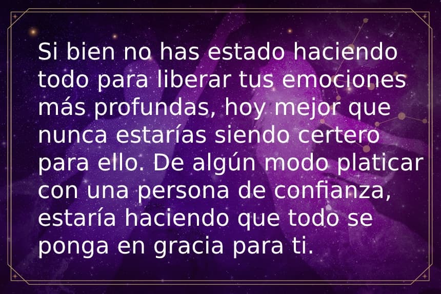 Virgo 8 de noviembre 2020