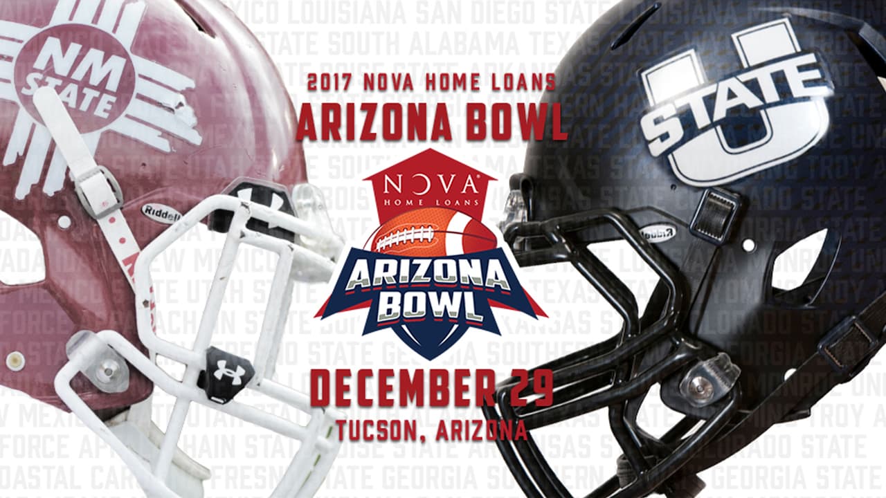New Mexico State y Utah State Aggies se enfrentarán en el tercer año del Arizona Bowl NOVA Home Loans 