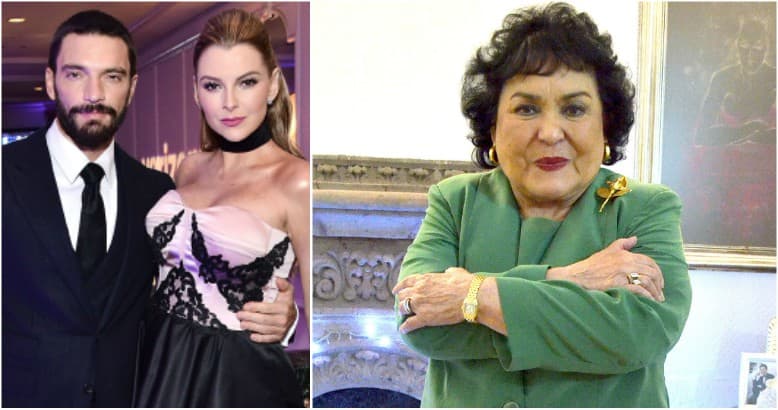 Crisis de Marjorie de Sousa y Julián Gil es tan 'delicada' que Carmen Salinas no puede intervenir