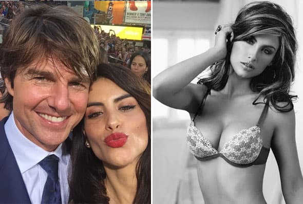 ¿Será que Tom Cruise ha sido flechado por Cupido?