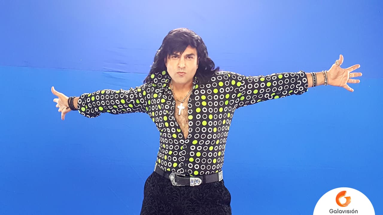 Después de grabar unas pequeñas frases, Ariel comenzó a bailar al ritmo de Galaverano Total.