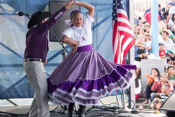 La comunidad mexicana se reunio en el historico Penn's Landing para celebrar el dia de la independencia mexicana. Estas son algunas imagenes.