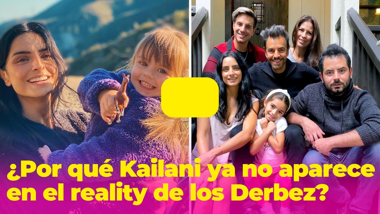 Aislinn explica por qué su hija Kailani ya no aparece en el reality show de los Derbez