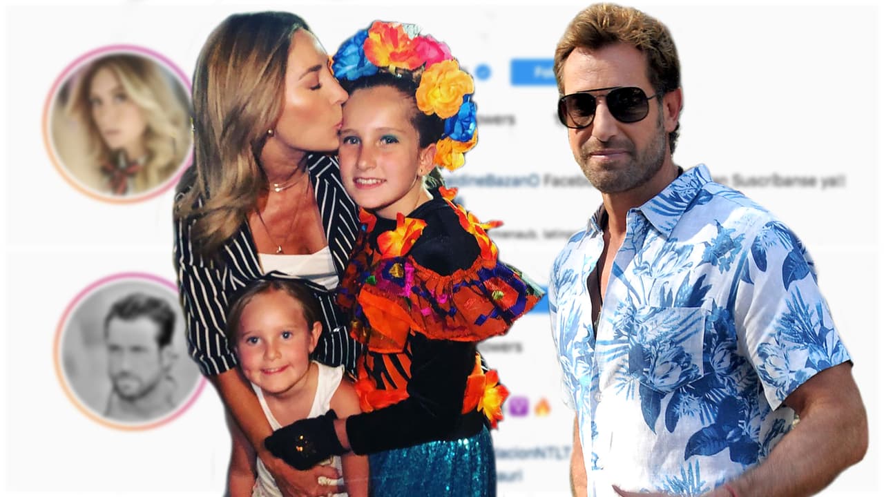 "Pero como yo le digo, la verdad es que ahorita lo más importante es la escuela. Pero ya veremos en un futuro, ahorita todavía, 
<b><a href="https://www.univision.com/famosos/debut-y-despedida-por-ahora-gabriel-soto-explica-por-que-prefiere-que-sus-hijas-no-trabajen-en-una-telenovela-fotos" target="_blank">creo yo, está muy chiquita</a></b>". 
<br>