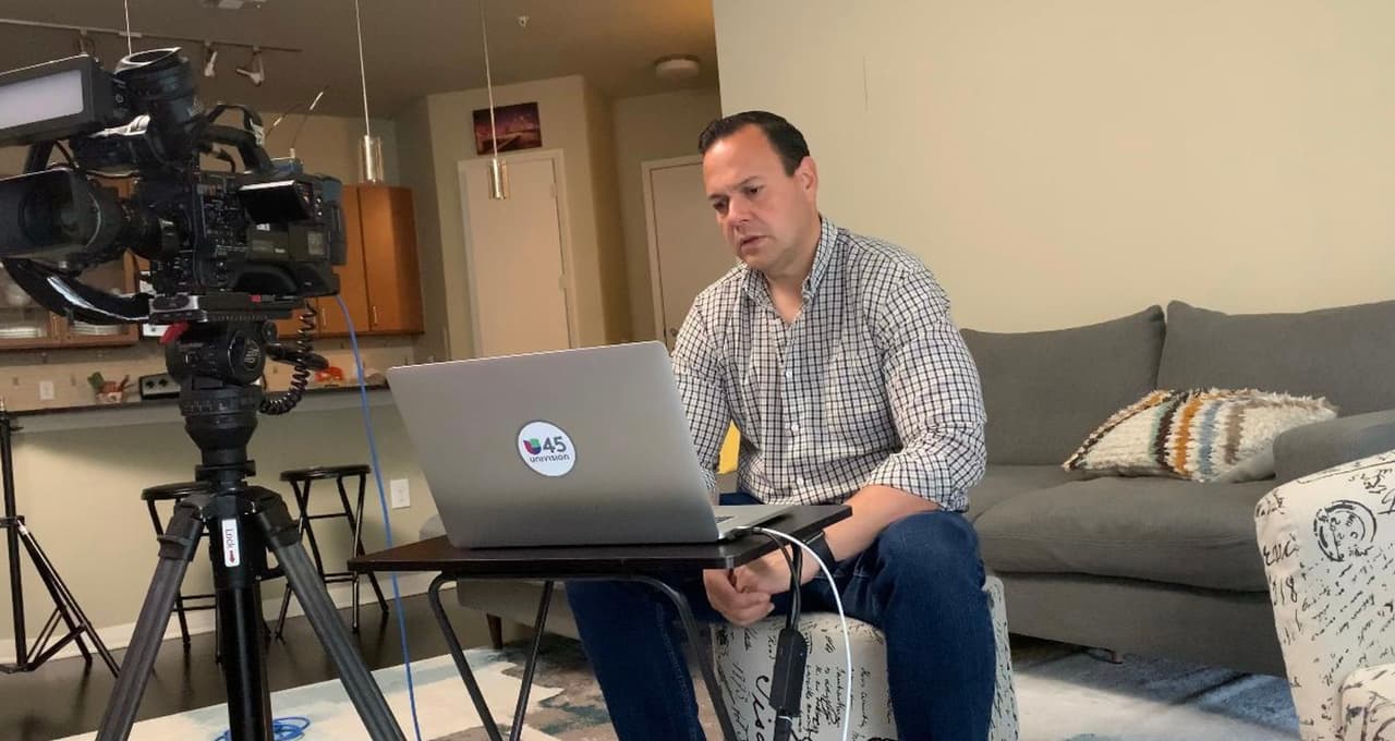 José Alberto Irizarry - Reportero de Univision 45.