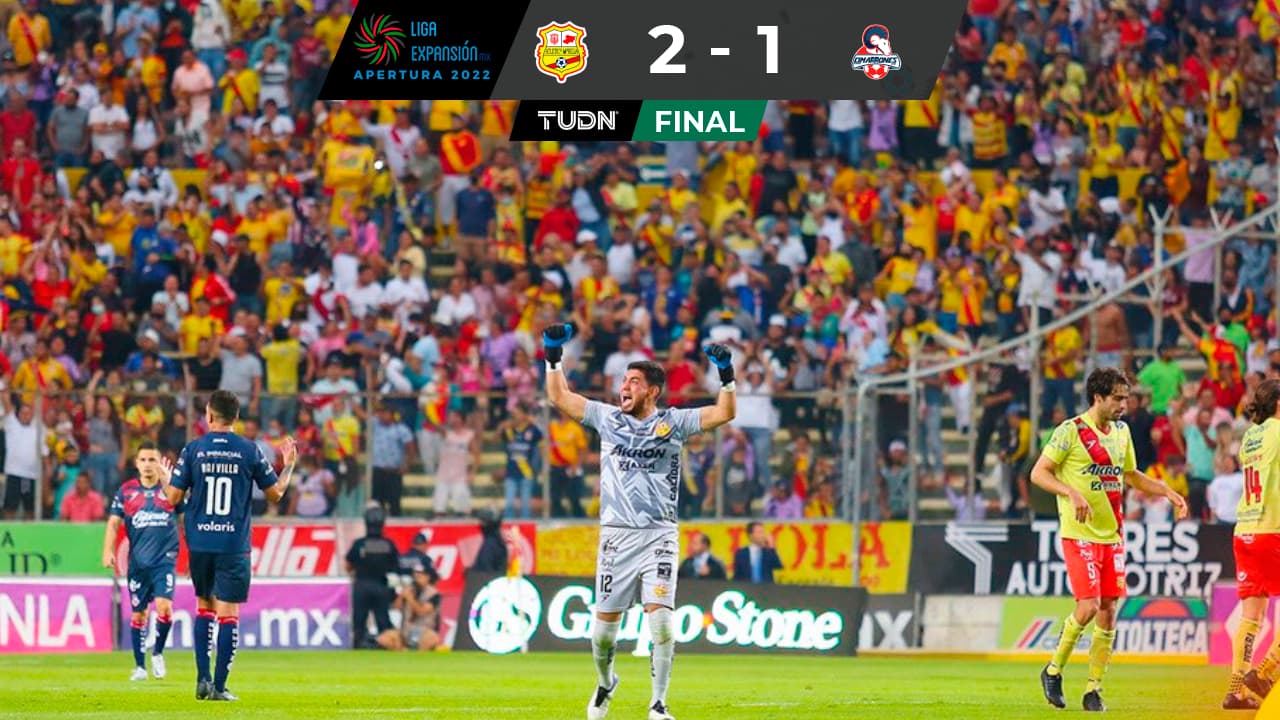 Atlético Morelia supera 2-1 al conjunto de Cimarrones en casa