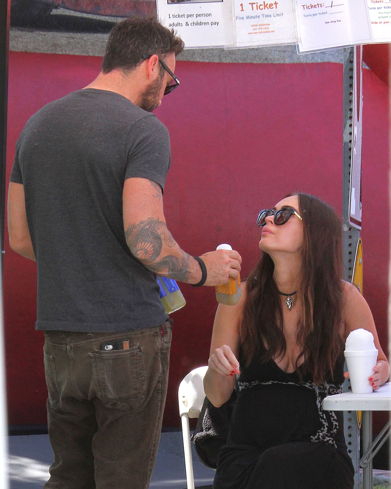 Parece que su relación con Brian va de maravilla.