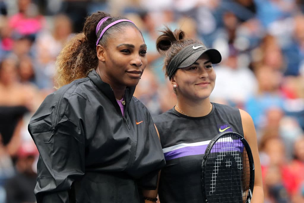 Serena Williams se disputó la copa con su colega la deportista canadiense Bianca Andreescu en el Centro Nacional de Tenis Billie Jean King de la USTA, el cual está ubicado en el condado de Queens de la ciudad de Nueva York.