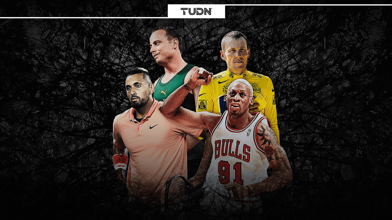 Ovejas negras del deporte: Kyrgyos, Rodman, Pistorius y Armstrong