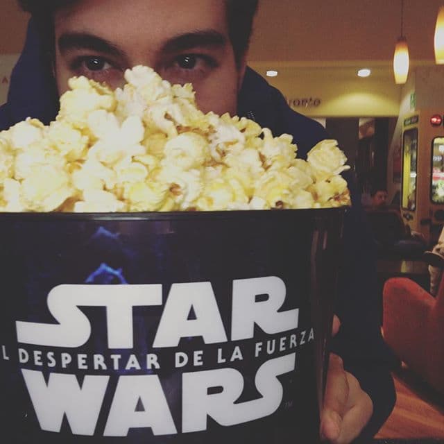 El actor ecuatoriano se da sus gustos.