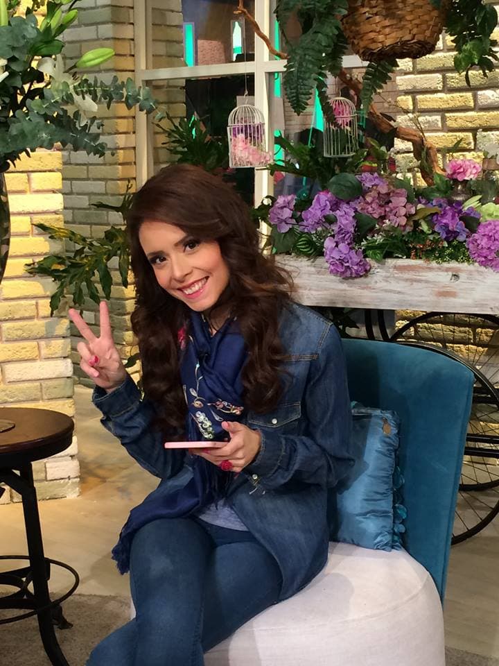 Nuestra querida grafóloga, María Fernanda Centeno.