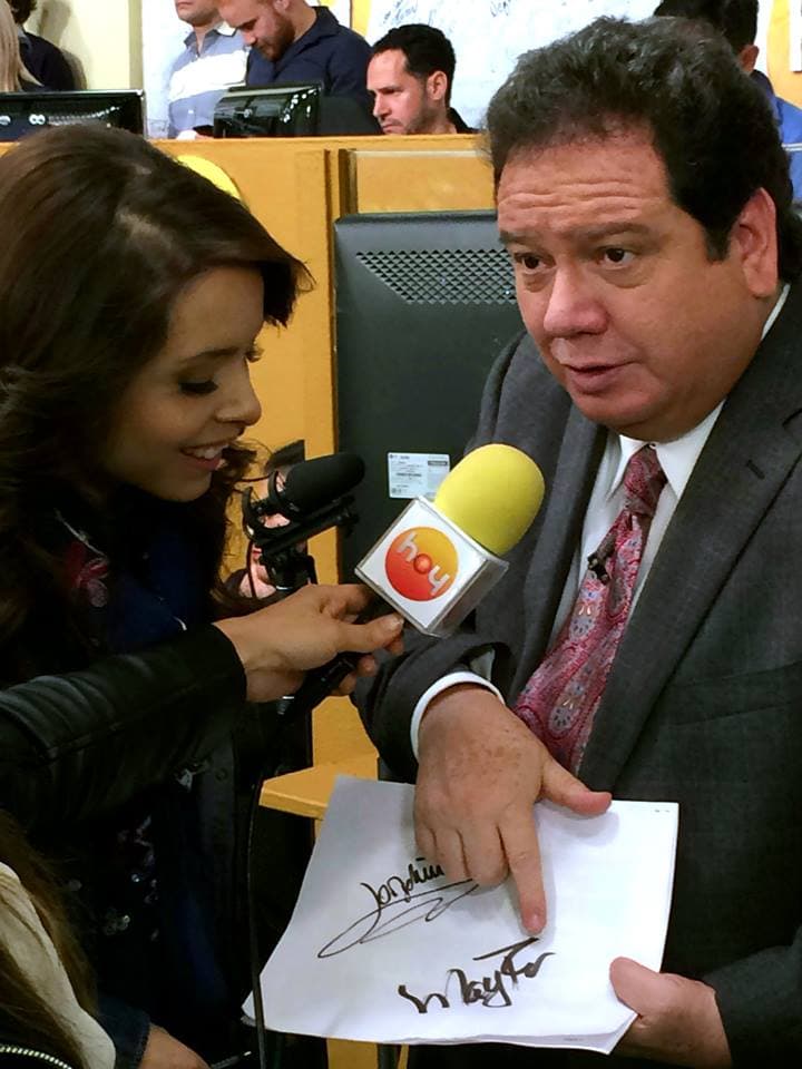 Marifer en entrevista con Jorge Muñíz.