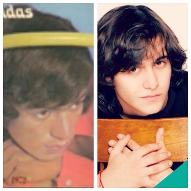 No cabe duda que José Julián no sólo heredó la vena artística de sus padres, sino también las bellas facciones.