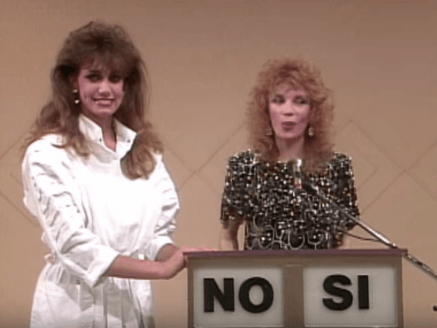 En 1986 obtuvo su primera gran oportunidad en la televisión cuando tenía 19 años.