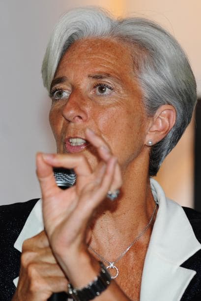 La funcionaria francesa se encuentra de gira promocionando su candidatura al FMI por diferentes países miembros del grupo de los BRICS (Brasil, Rusia, India, China y Sudáfrica).