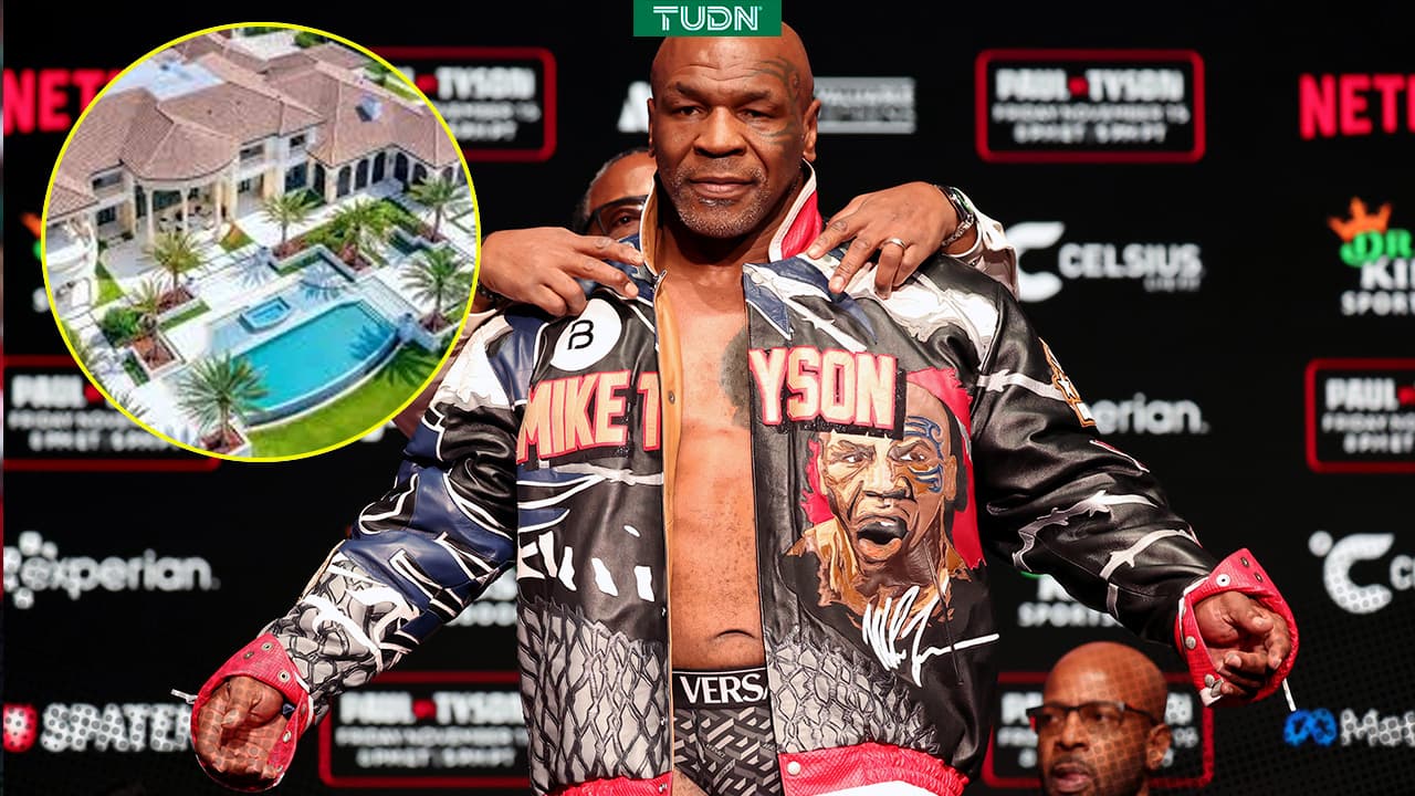 Así es la lujosa mansión que Mike Tyson compró tras su pelea con Jake Paul