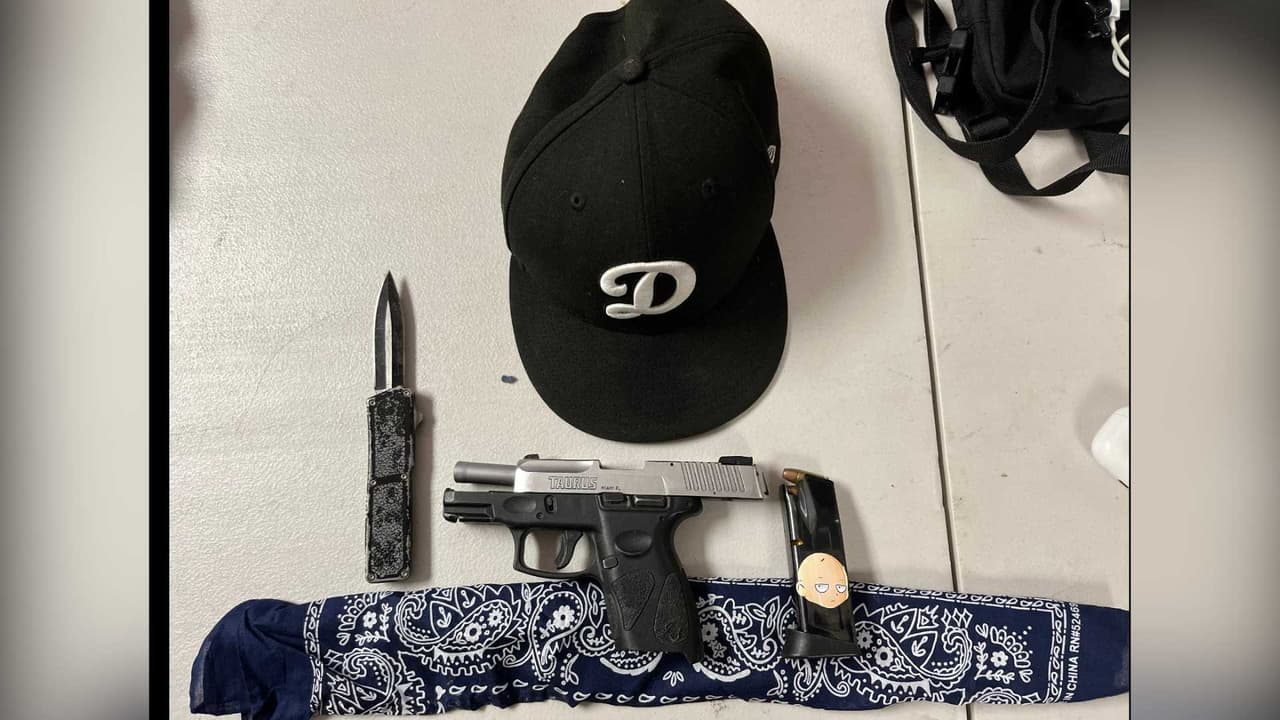 Detienen a pandillero armado cerca de escuela primaria en Santa Rosa