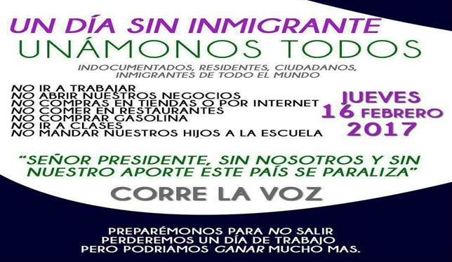 ¿Has recibido este mensaje? Esto es lo que sabemos sobre el 'día sin inmigrante'