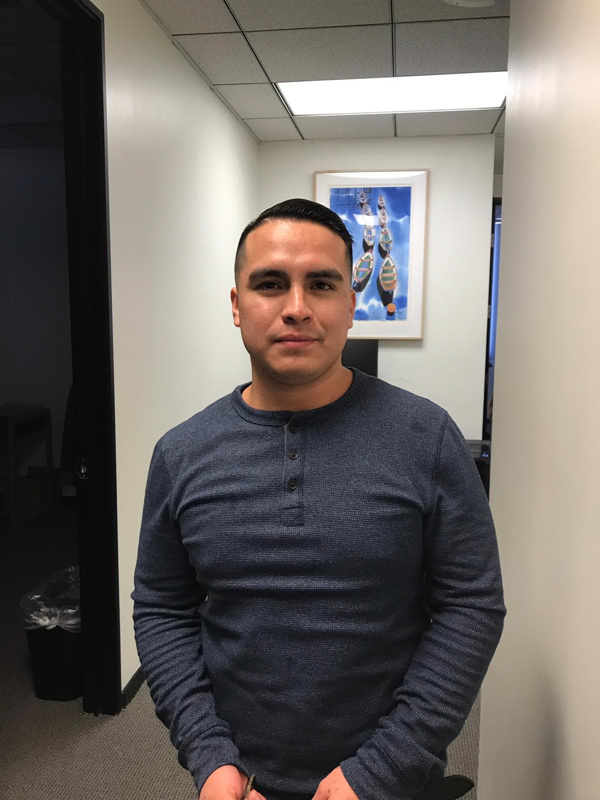 José Bello, este martes tras su liberación