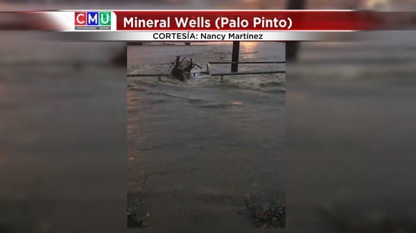 Además de granizo, inundaciones repentinas, rayos y caos vial
