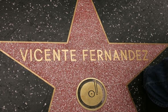 Desde el 11 de noviembre de 1998, su nombre pertenece al selecto grupo de artistas que han marcado pauta a nivel mundial y son reconocidos con una estrella en el paseo de la fama de Hollywood.
