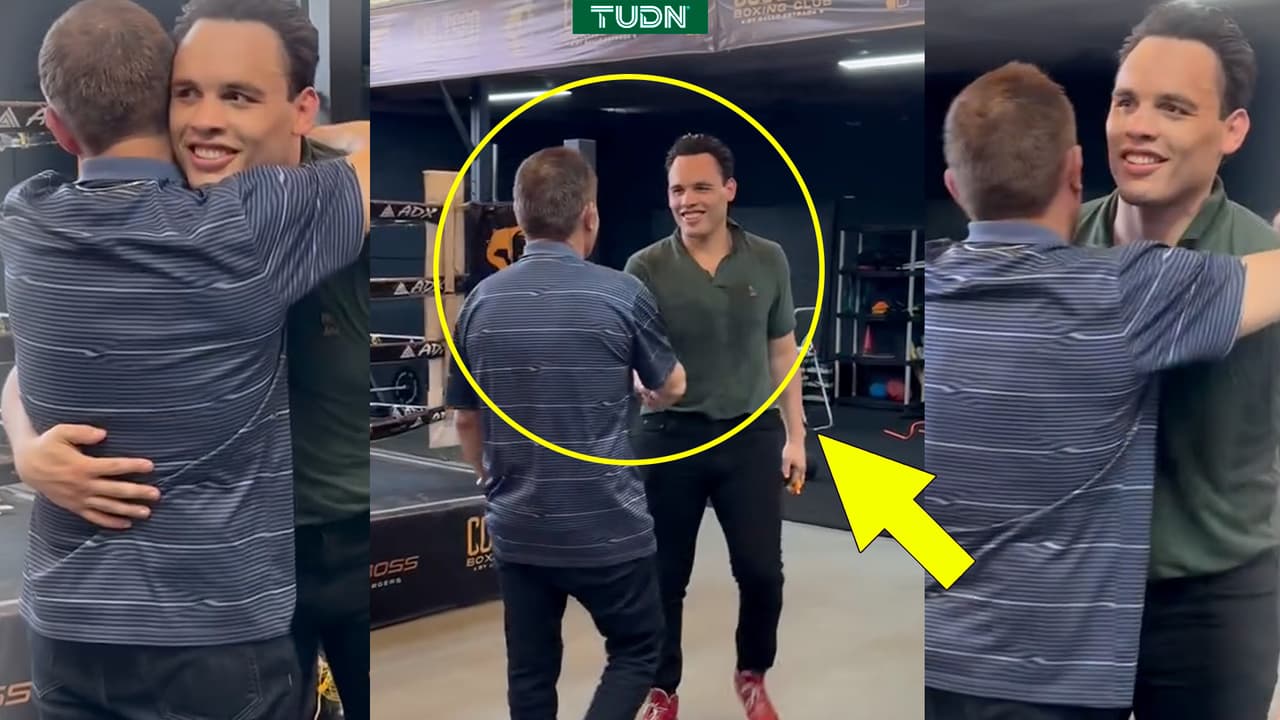 Julio César Chávez tiene un emotivo reencuentro con su hijo