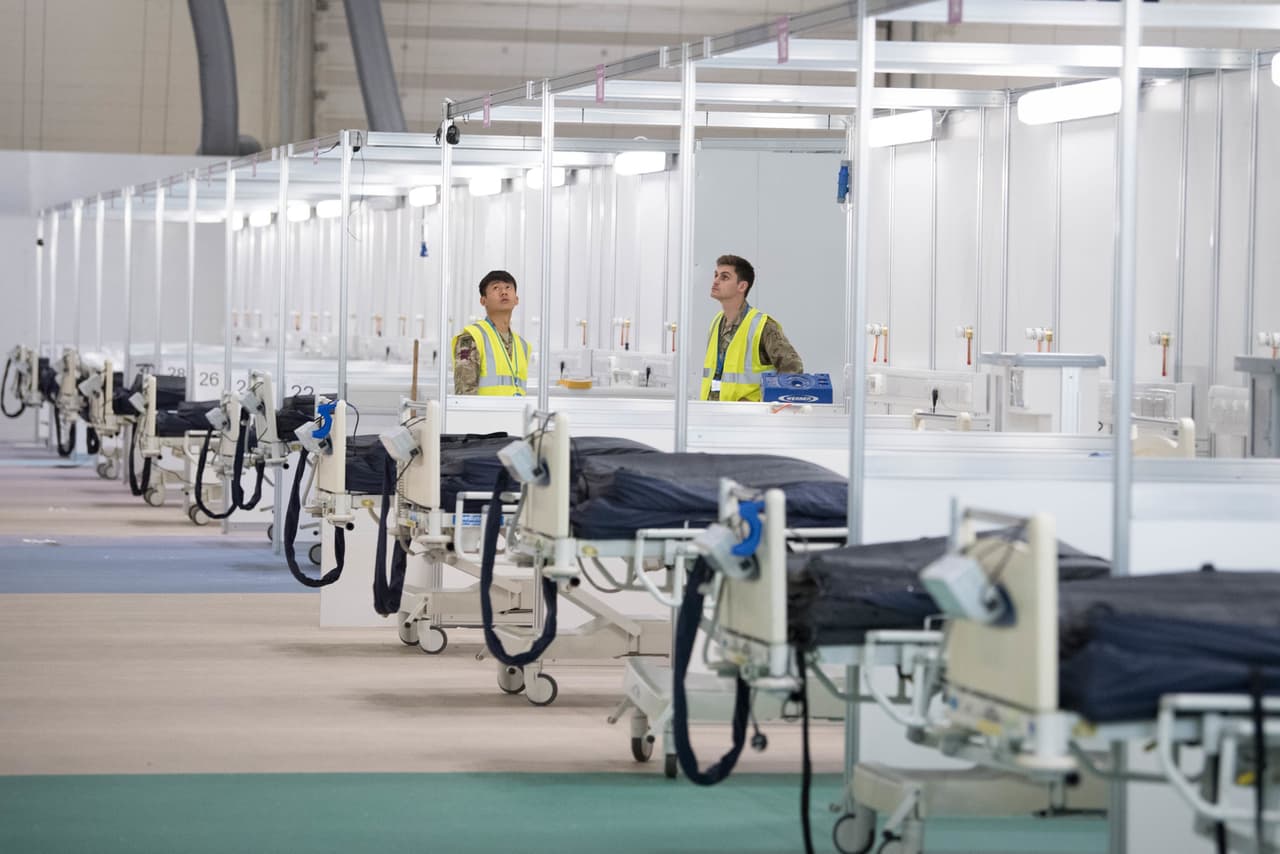 El ExCel será la sede del hospital temporal NHS Nightingale, que tendrán dos salas con 2,000 camas cada una.