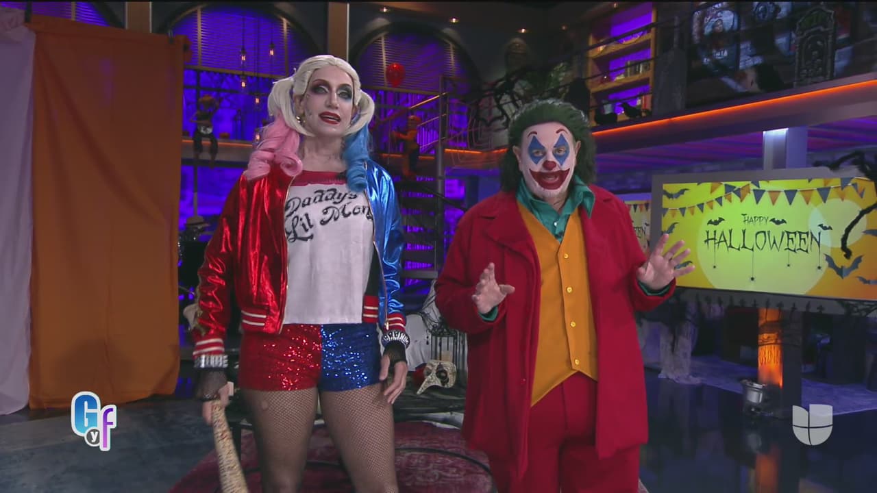 Al inicio del show, se reveló la historia de cómo fue que el deseo de El Gordo por comer, lo 
<b><a href="https://www.univision.com/shows/el-gordo-y-la-flaca/halloween-se-toma-el-estudio-de-el-gordo-y-la-flaca-con-la-presencia-de-harley-quinn-y-el-joker-video">convirtió en el Guasón</a></b>.