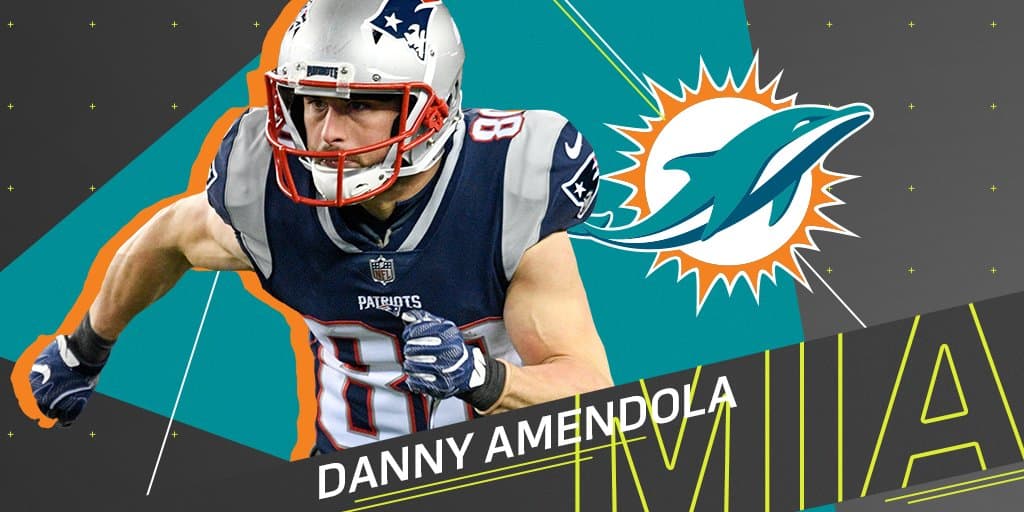 Danny Amendola se convertirá en nuevo jugador de los Miami Dolphins.