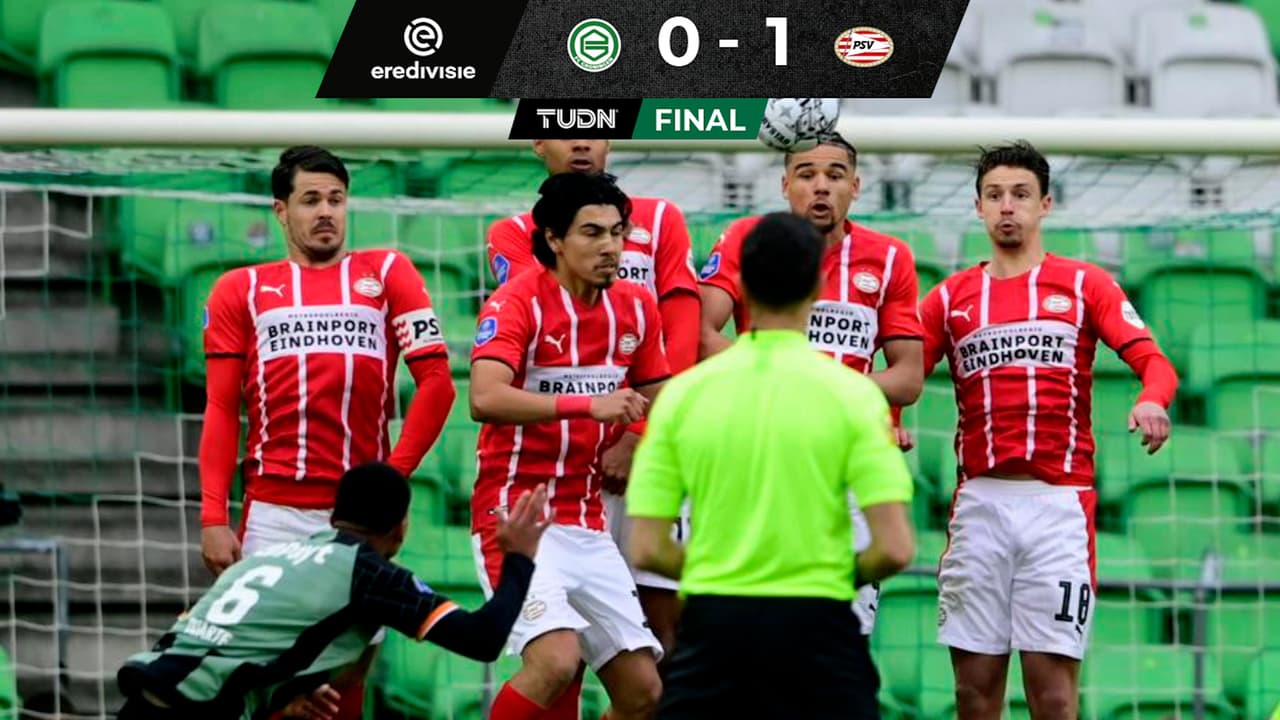 ¡Guti se afianza! PSV sigue líder al vencer a Groningen