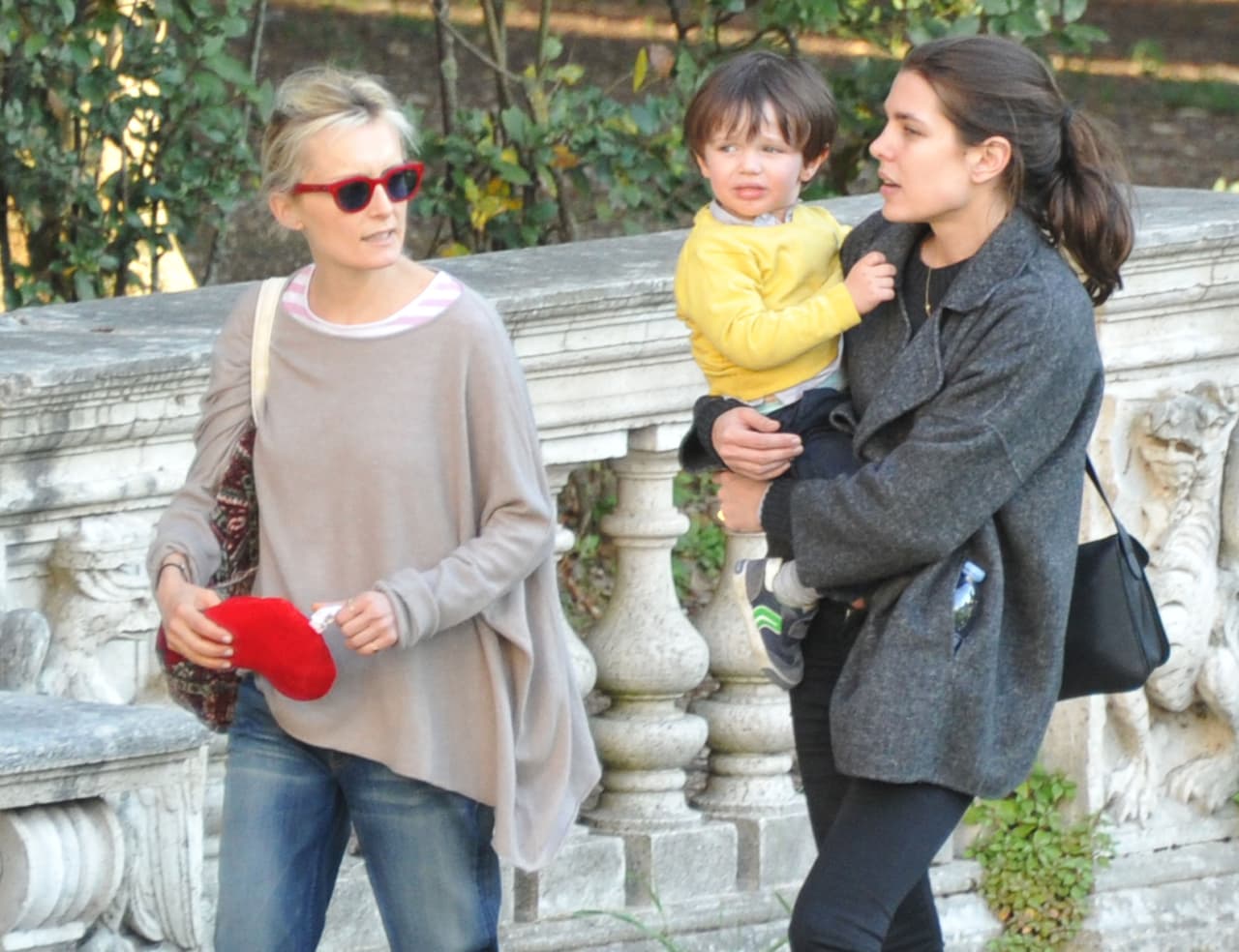 Tras el accidente mejor se retiraron del parque.