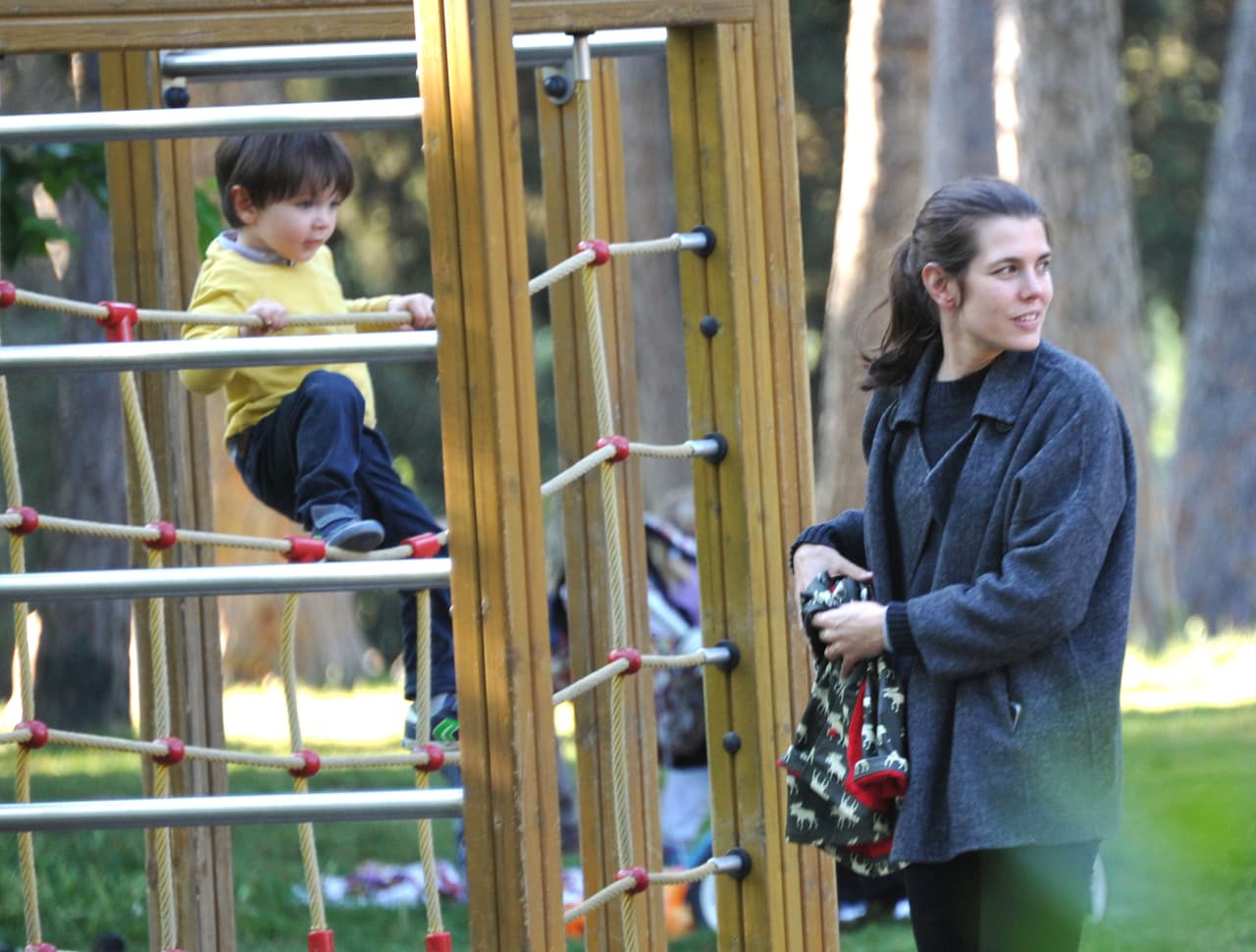 Carlota Casiraghi está disfrutando de su nueva vida en Roma.