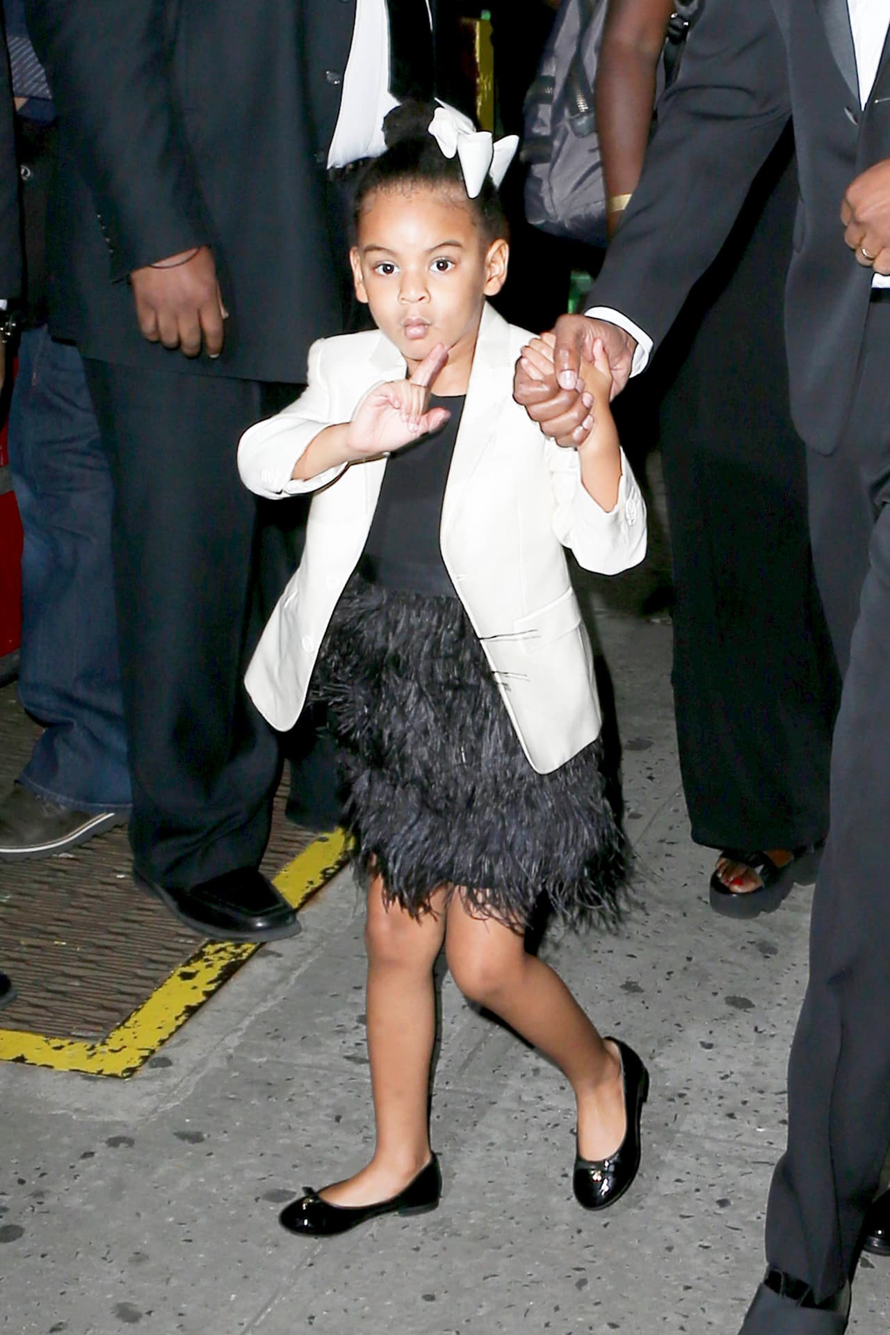 ¿Tal vez pedía que no le sacaran fotos?