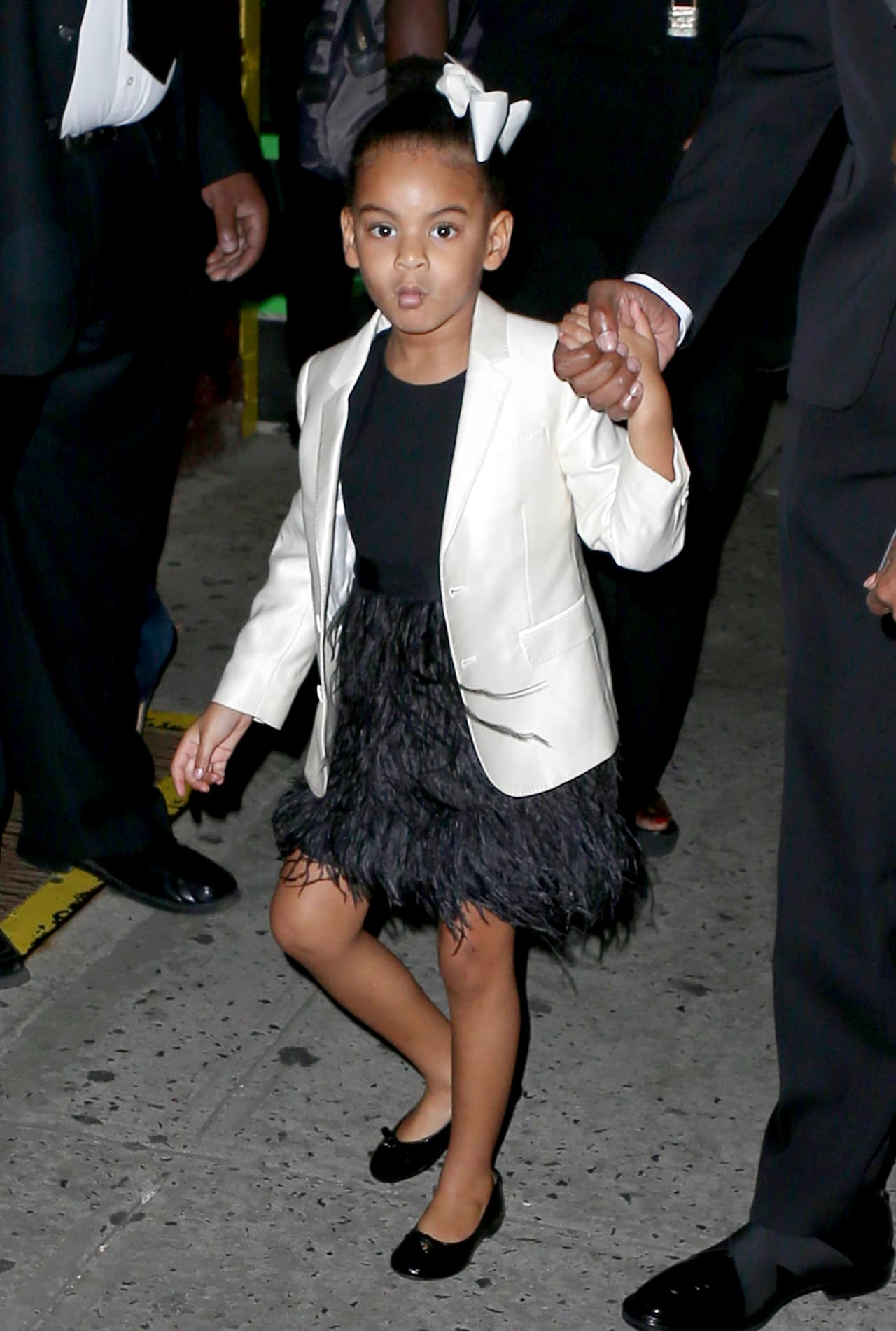 ¡Mira qué linda está Blue Ivy!
