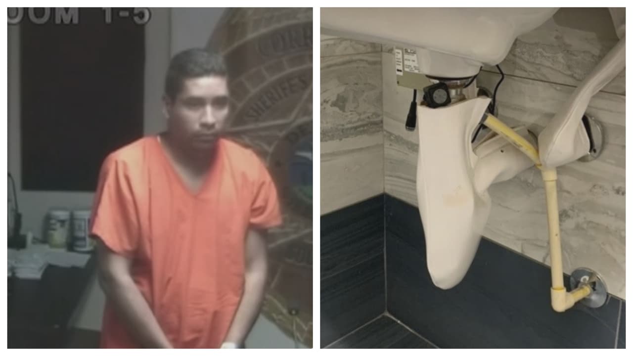 Lo arrestan por instalar una cámara en el baño de las mujeres en su trabajo 