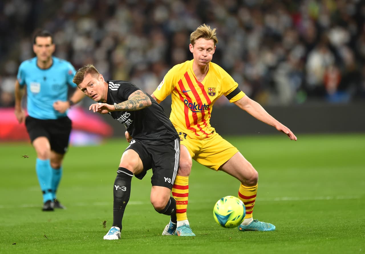 Kroos hacía lo que podía ante semejante humillación.