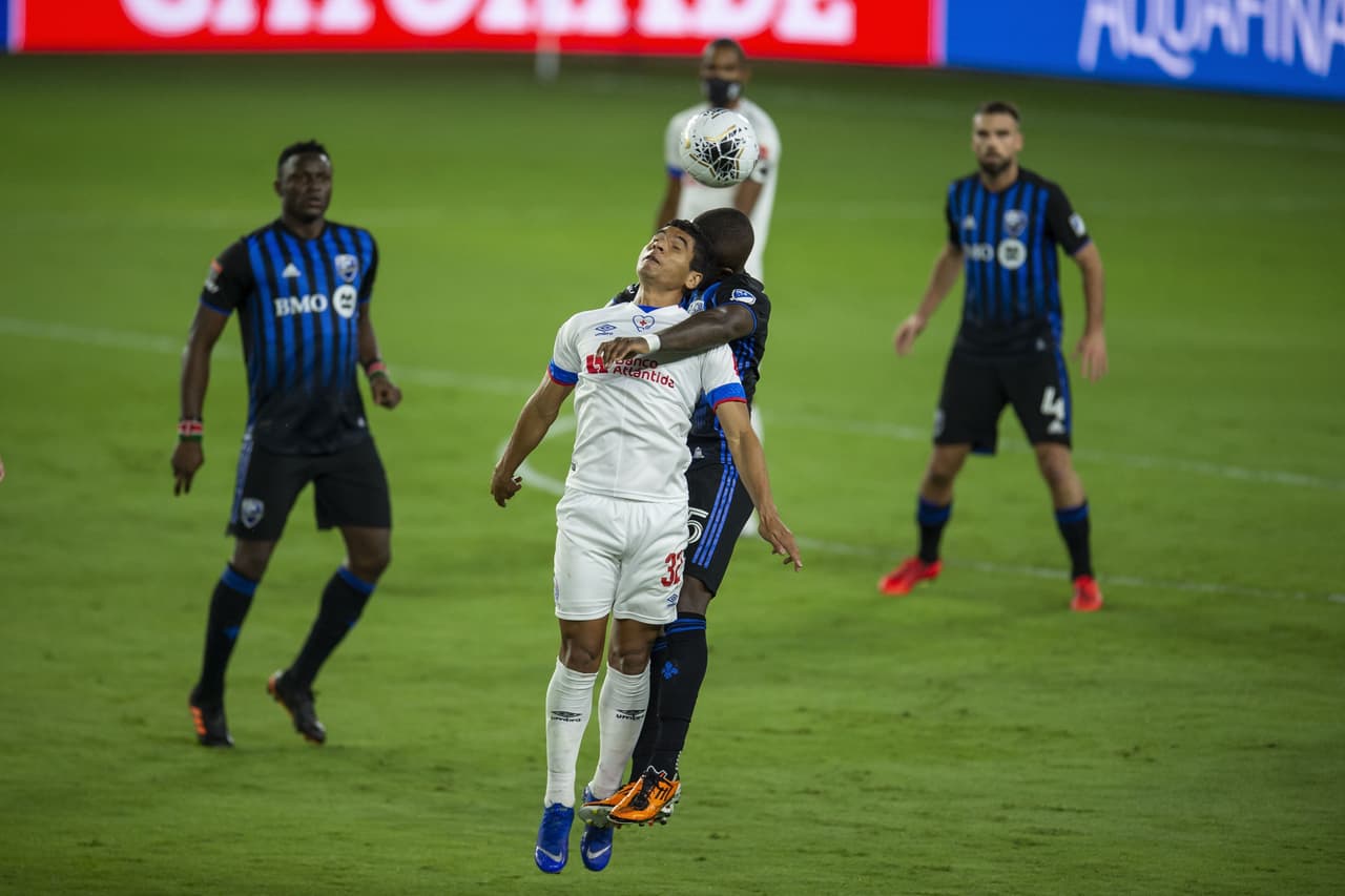 Montreal Impact consigue ganar en la nueva 'Burbuja de Orlando' 0-1, pero el empate global de 2-2 le da el pase al Olimpia por los goles de visitante.