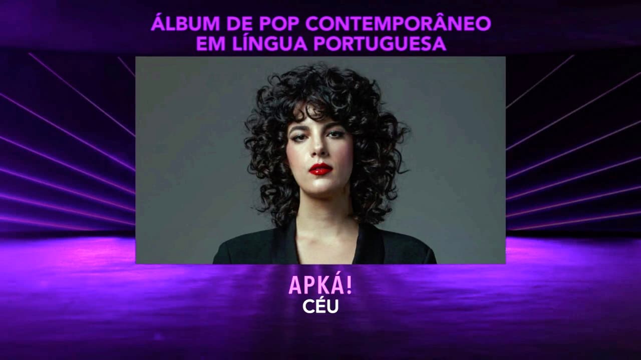 El Mejor Álbum de Pop Contemporáneo en Lengua Portuguesa se lo llevó Céu por ‘APKÁ!’.