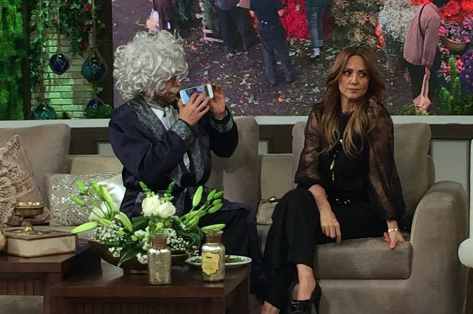 El Doctor Chaflán estava robando sonrisas.