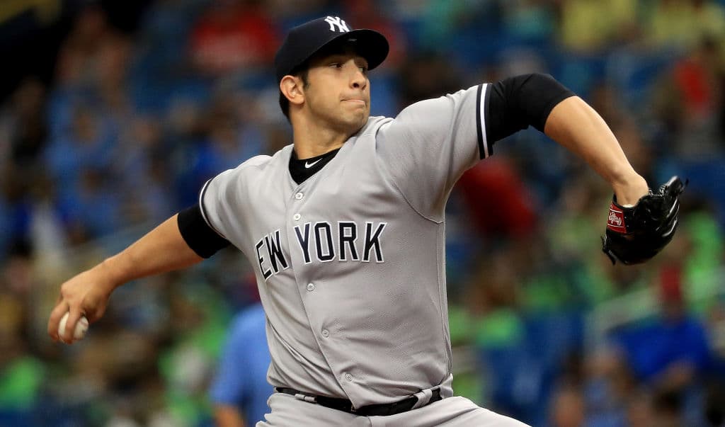 Luis Cessa de Veracruz, México a los New York Yankees de las Grandes Ligas